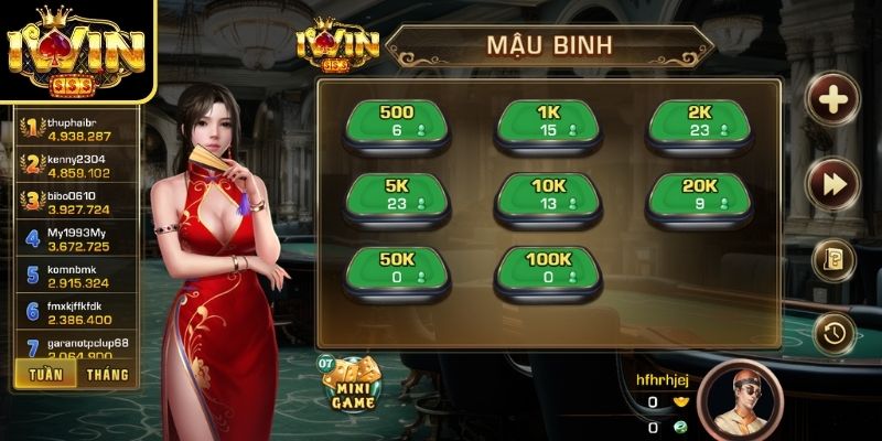 Cách Binh Bài Mậu Binh Iwin - 6 Quy Tắc Làm Chủ Ván Đấu 1 Mậu binh là một biến thể thú vị